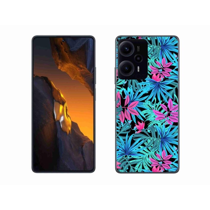 Gelový kryt mmCase na Xiaomi Poco F5 - květiny 3