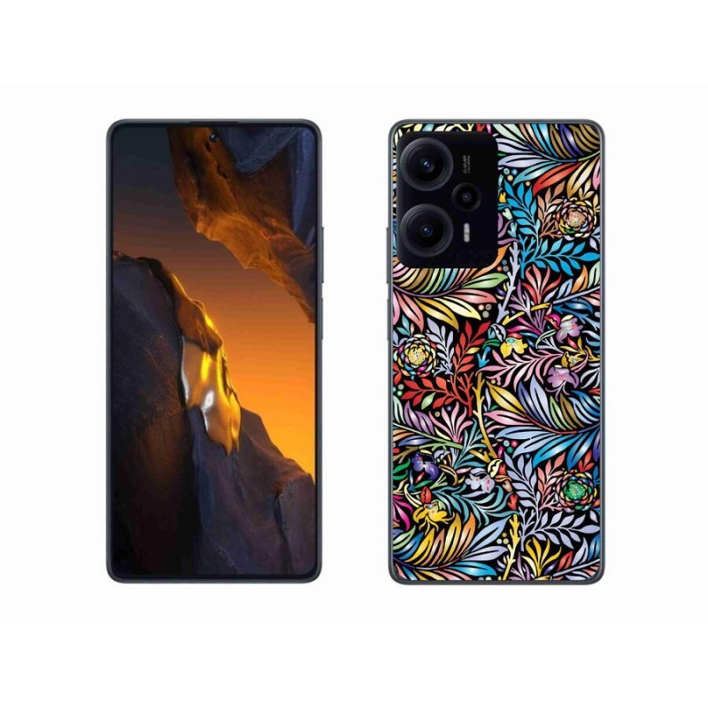Gelový kryt mmCase na Xiaomi Poco F5 - květiny 5
