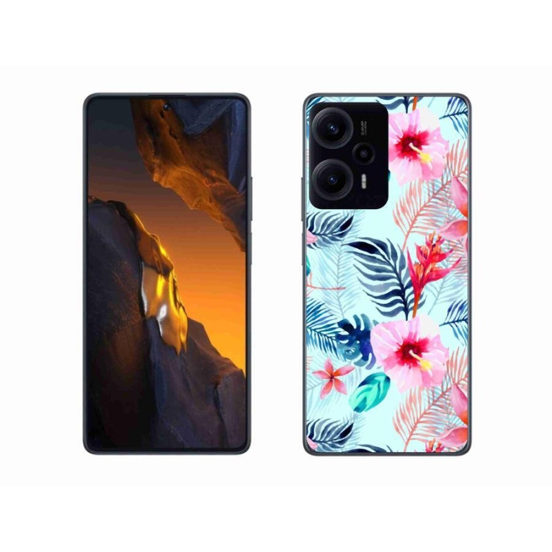 Gelový kryt mmCase na Xiaomi Poco F5 - květiny