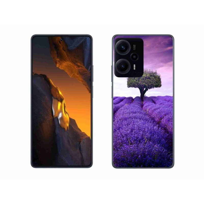 Gelový kryt mmCase na Xiaomi Poco F5 - levandulová louka