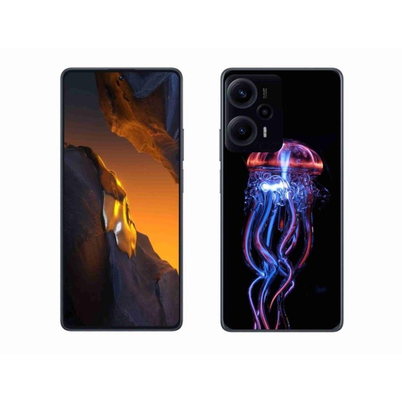 Gelový kryt mmCase na Xiaomi Poco F5 - medúza