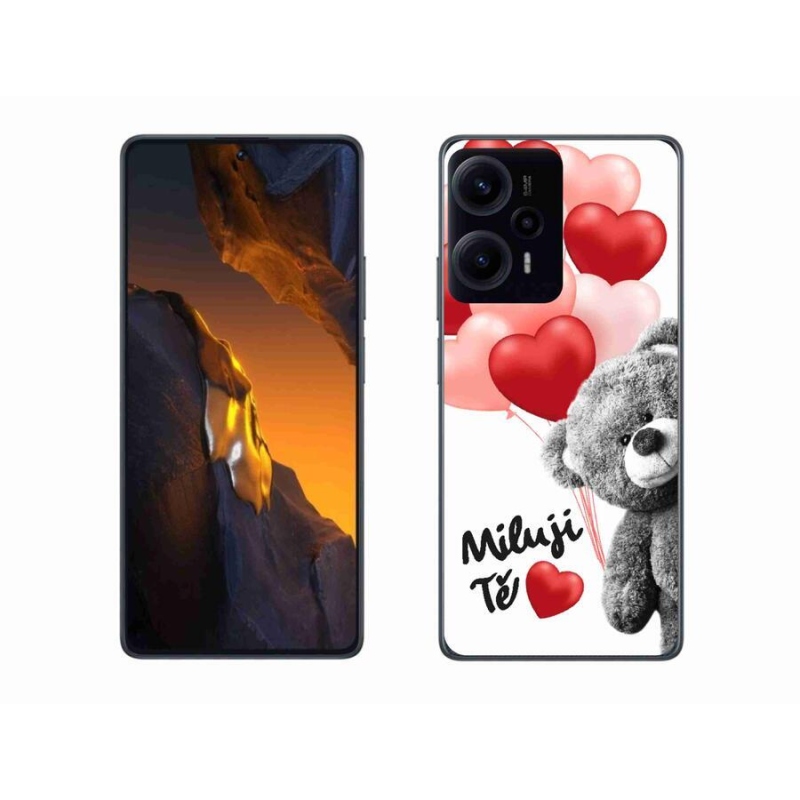 Gelový kryt mmCase na Xiaomi Poco F5 - miluji Tě