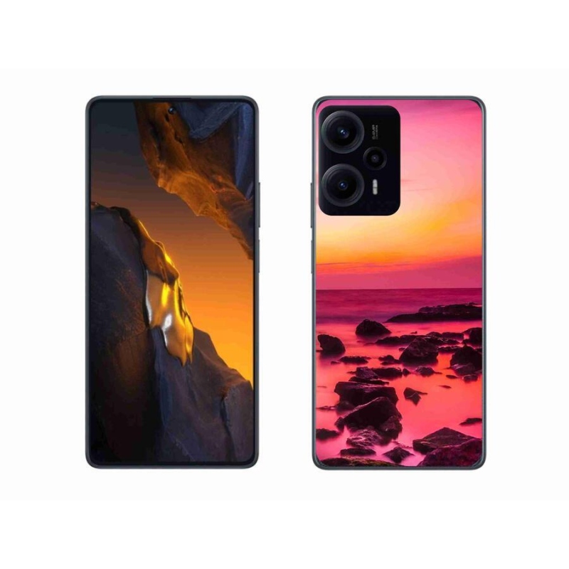Gelový kryt mmCase na Xiaomi Poco F5 - moře a záře