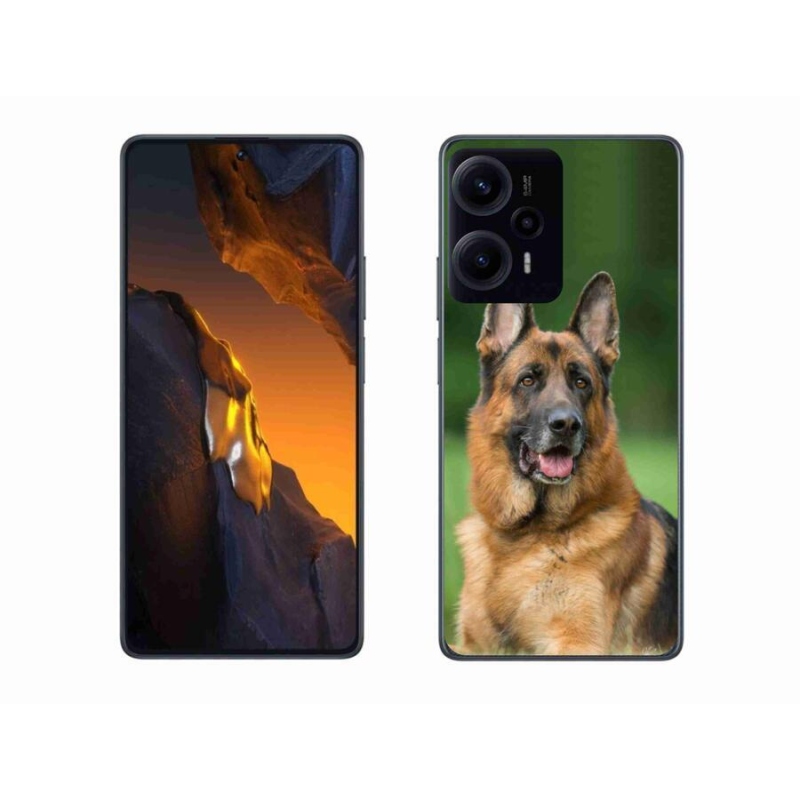 Gelový kryt mmCase na Xiaomi Poco F5 - německý ovčák