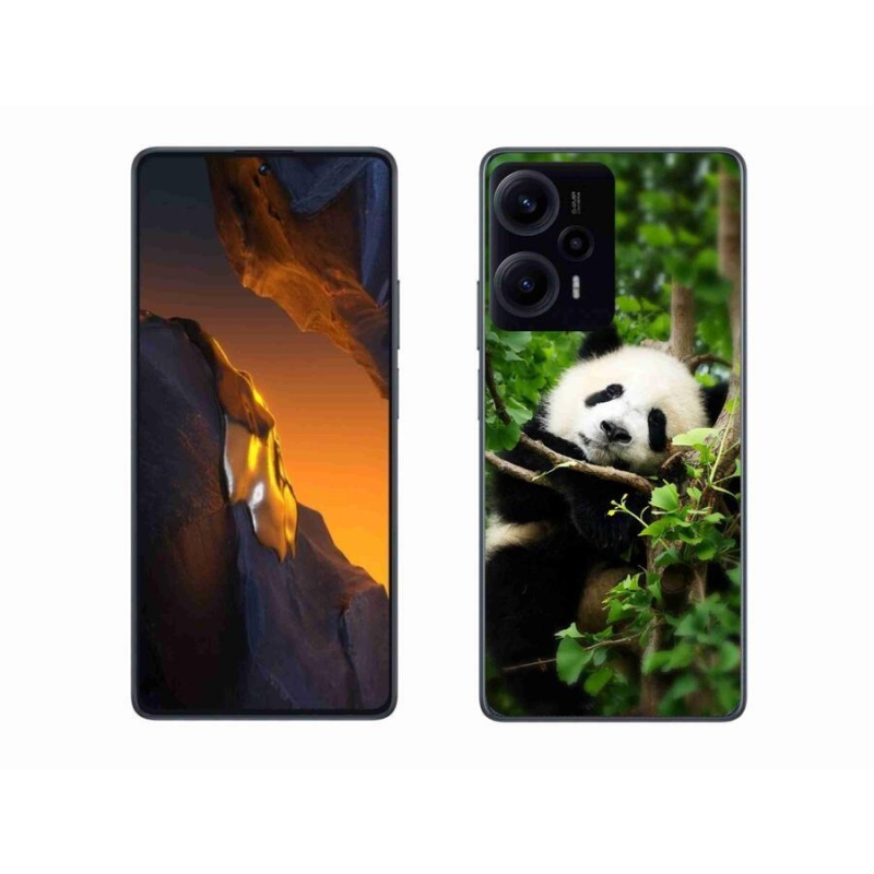 Gelový kryt mmCase na Xiaomi Poco F5 - panda