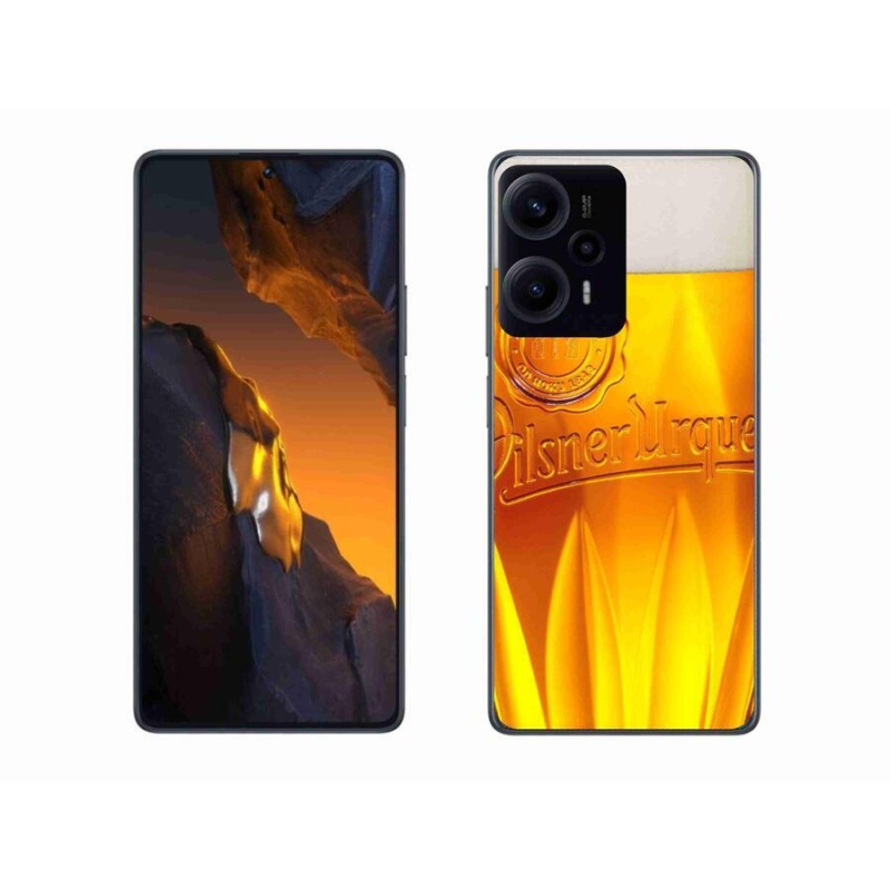 Gelový kryt mmCase na Xiaomi Poco F5 - pivo