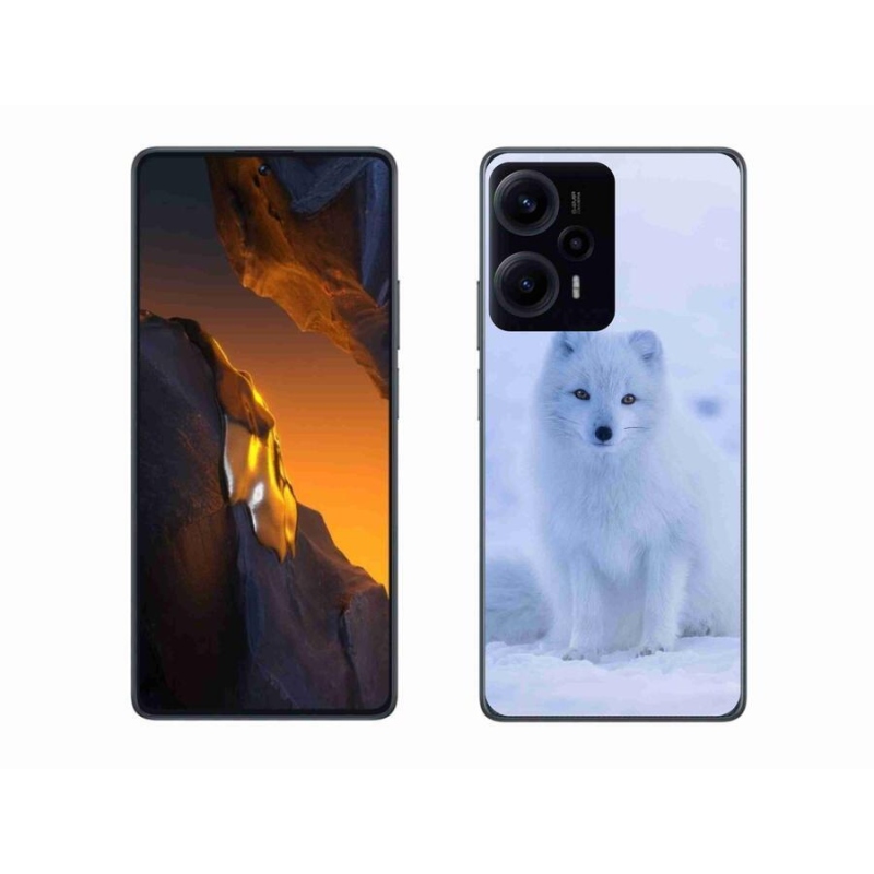 Gelový kryt mmCase na Xiaomi Poco F5 - polární liška