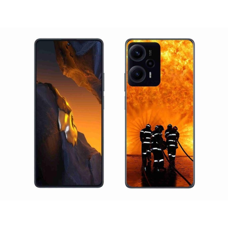 Gelový kryt mmCase na Xiaomi Poco F5 - požár