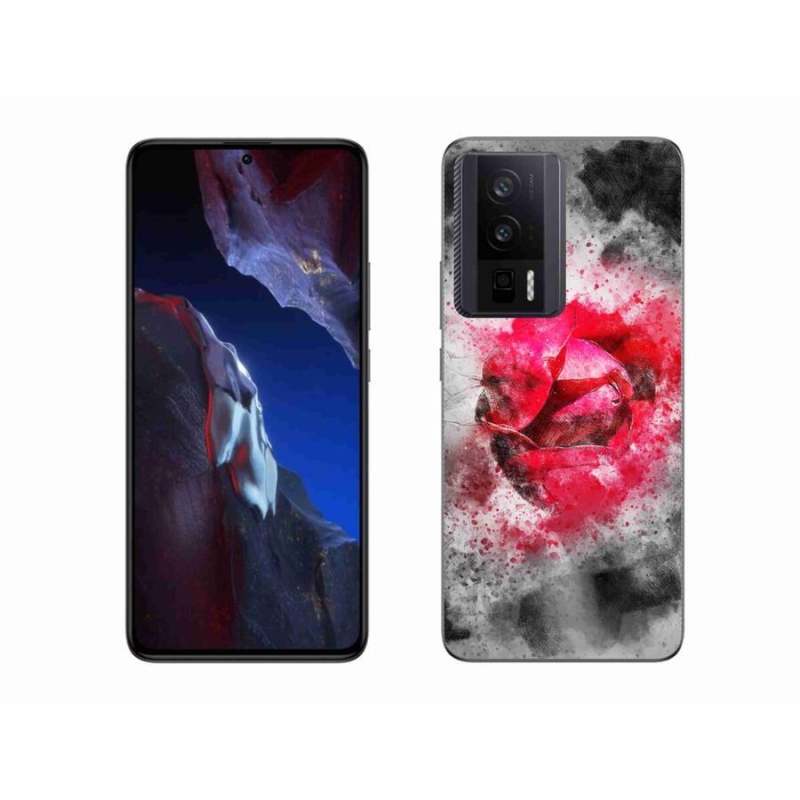 Gelový kryt mmCase na Xiaomi Poco F5 Pro - abstrakt 9