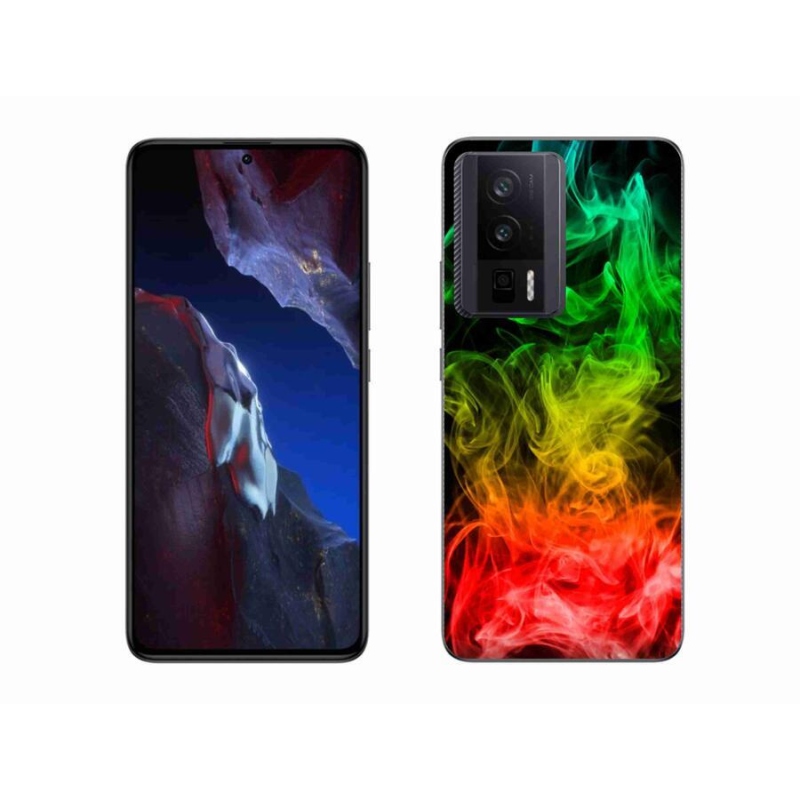 Gelový kryt mmCase na Xiaomi Poco F5 Pro - abstraktní vzor 7