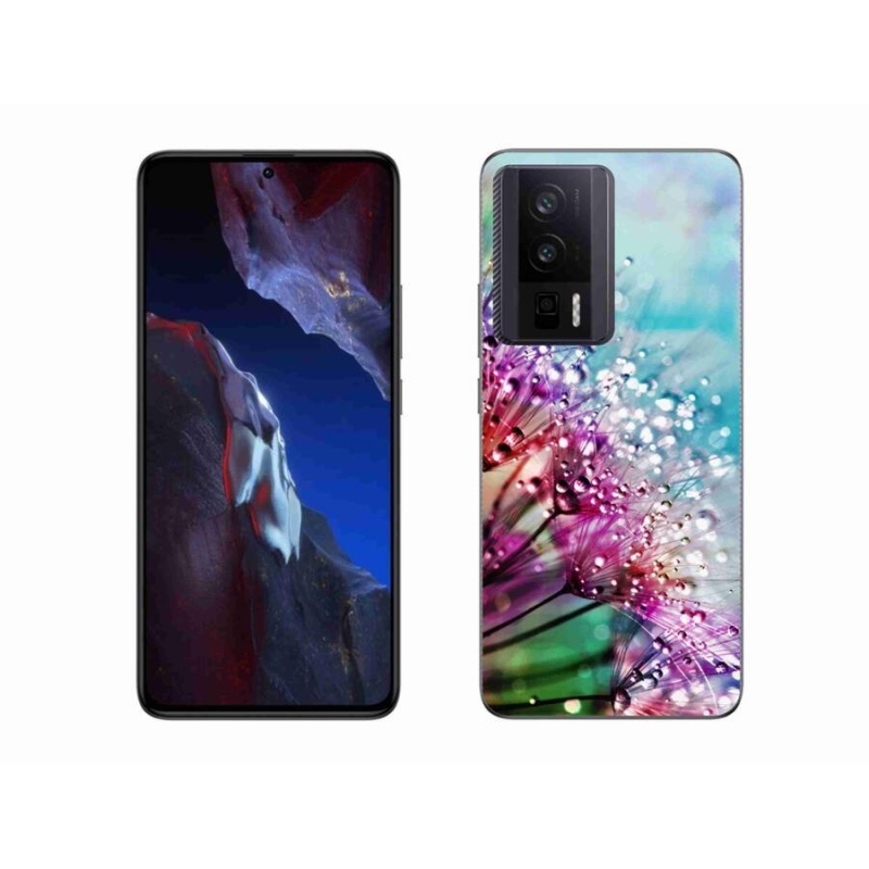 Gelový kryt mmCase na Xiaomi Poco F5 Pro - barevné květy