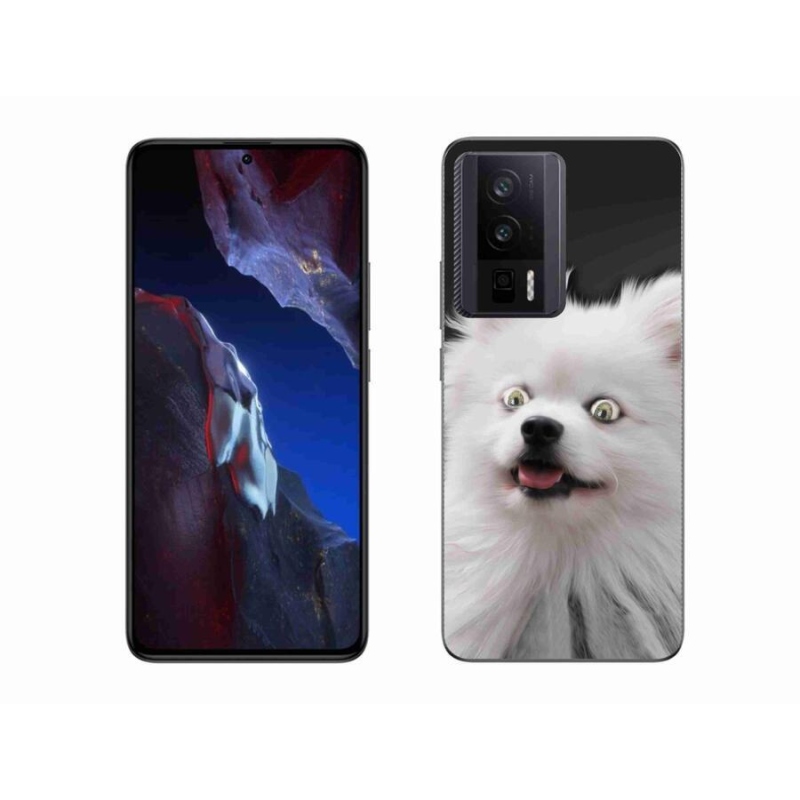 Gelový kryt mmCase na Xiaomi Poco F5 Pro - bílý špic