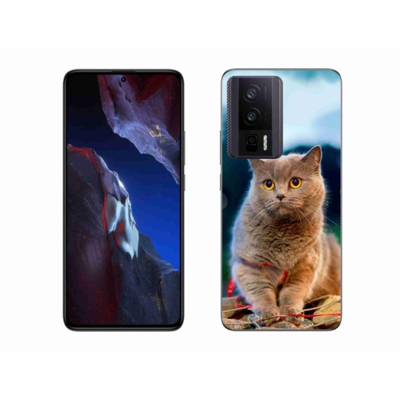 Gelový kryt mmCase na Xiaomi Poco F5 Pro - britská modrá 2
