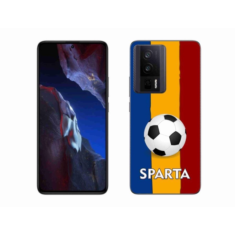 Gelový kryt mmCase na Xiaomi Poco F5 Pro - fotbal 1