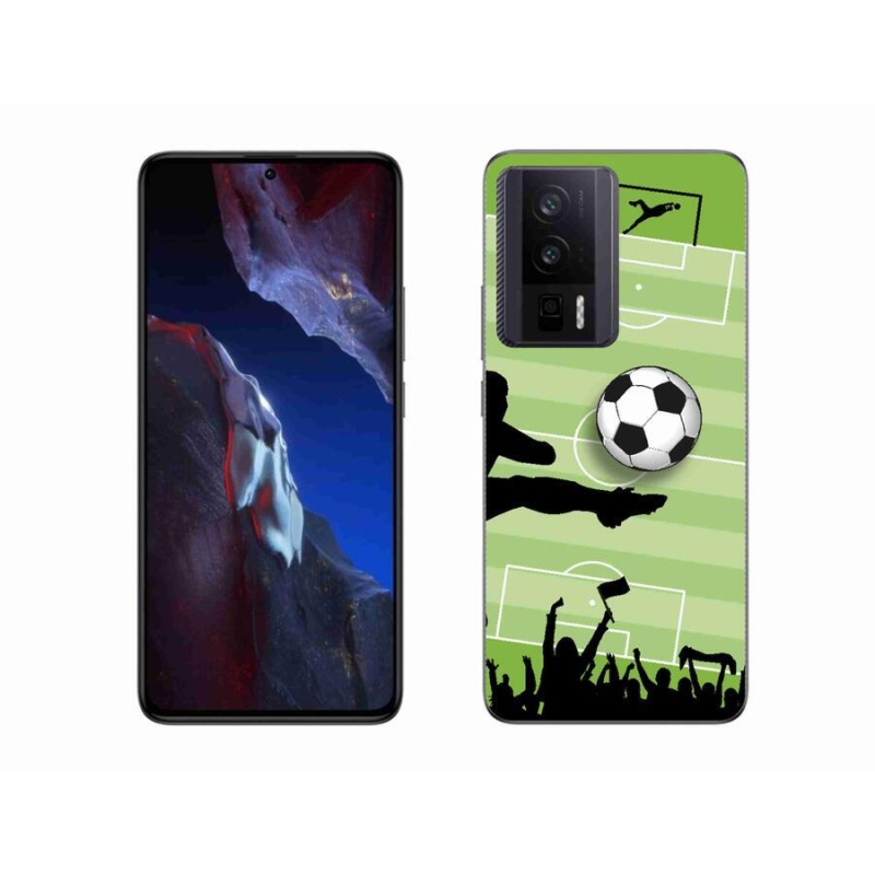 Gelový kryt mmCase na Xiaomi Poco F5 Pro - fotbal 3
