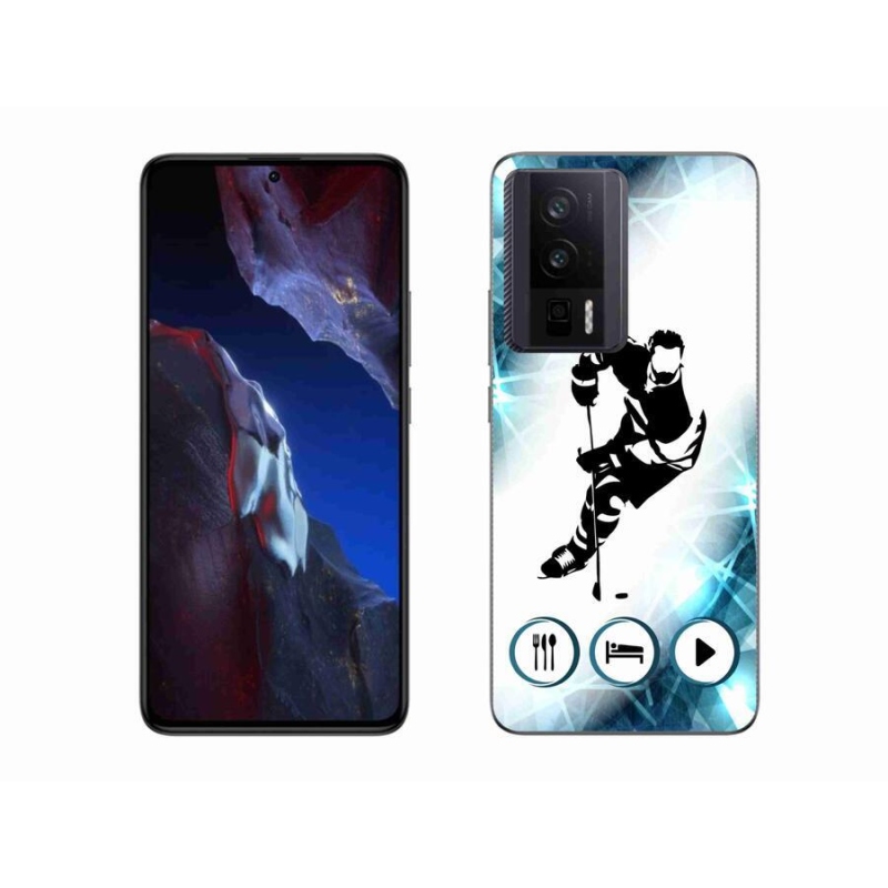Gelový kryt mmCase na Xiaomi Poco F5 Pro - hokej 1