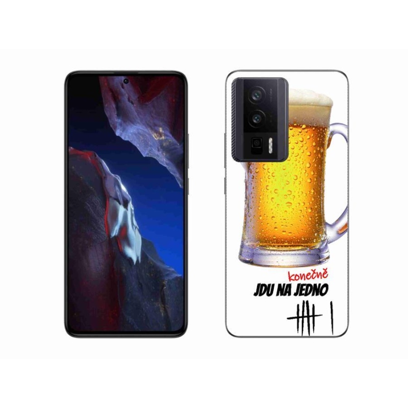 Gelový kryt mmCase na Xiaomi Poco F5 Pro - jdu na jedno