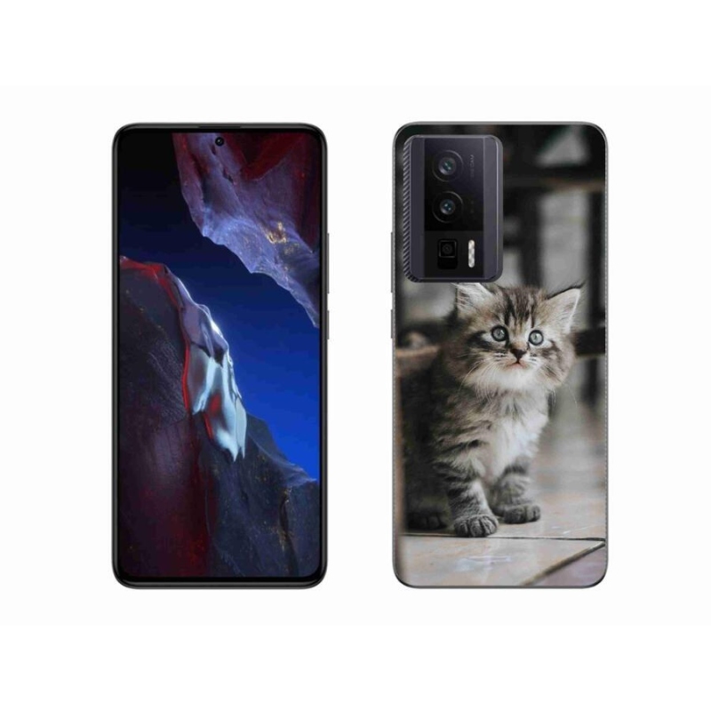 Gelový kryt mmCase na Xiaomi Poco F5 Pro - koťátko