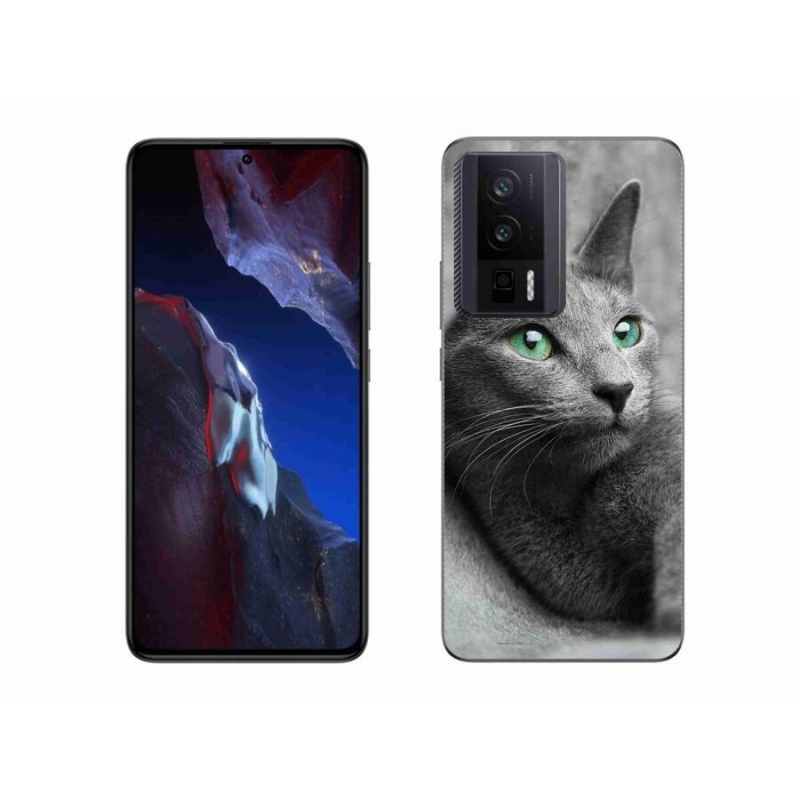 Gelový kryt mmCase na Xiaomi Poco F5 Pro - kočka 2