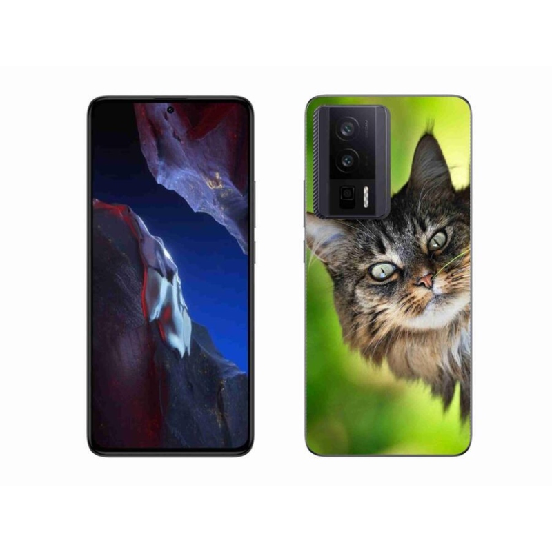 Gelový kryt mmCase na Xiaomi Poco F5 Pro - kočka 3