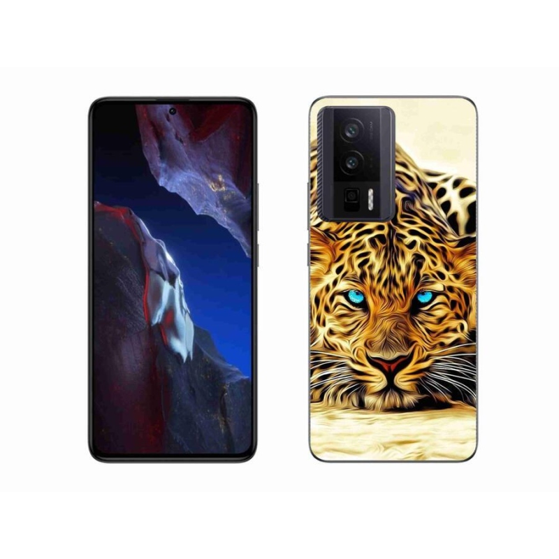 Gelový kryt mmCase na Xiaomi Poco F5 Pro - kreslený tygr