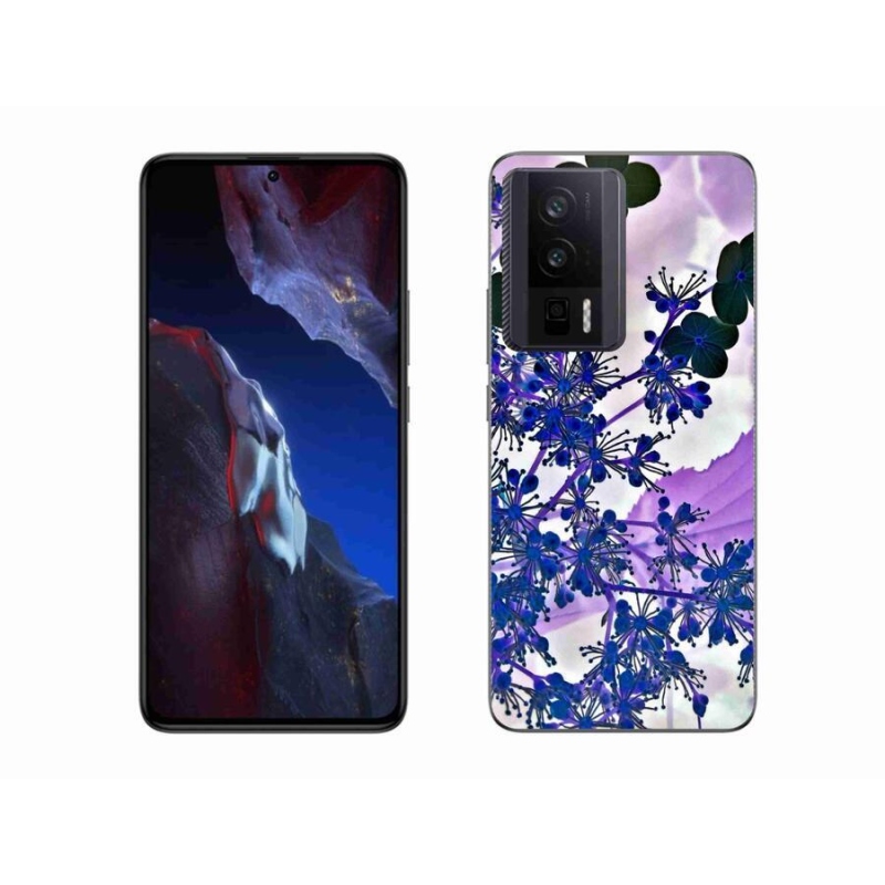 Gelový kryt mmCase na Xiaomi Poco F5 Pro - květ hortenzie