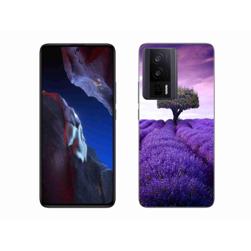 Gelový kryt mmCase na Xiaomi Poco F5 Pro - levandulová louka