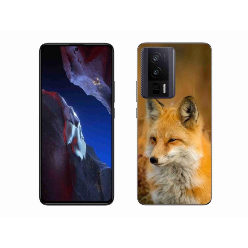 Gelový kryt mmCase na Xiaomi Poco F5 Pro - liška