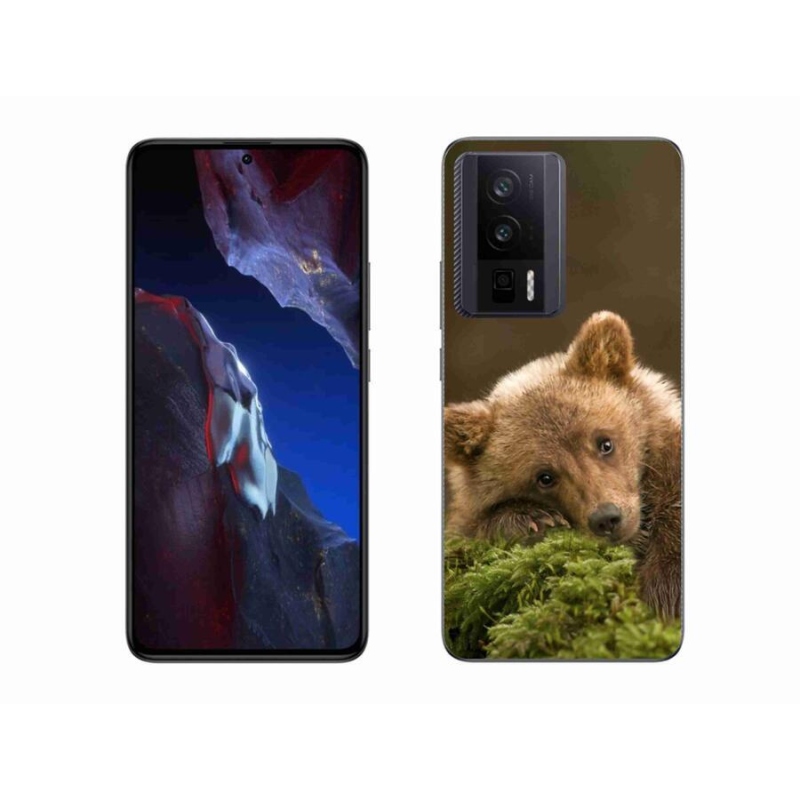Gelový kryt mmCase na Xiaomi Poco F5 Pro - medvěd