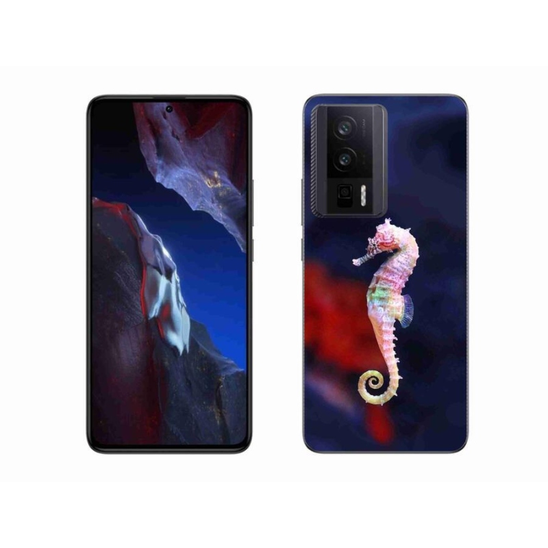 Gelový kryt mmCase na Xiaomi Poco F5 Pro - mořský koník