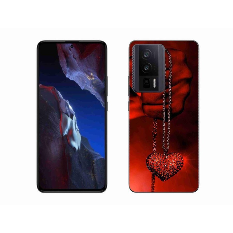 Gelový kryt mmCase na Xiaomi Poco F5 Pro - náhrdelník