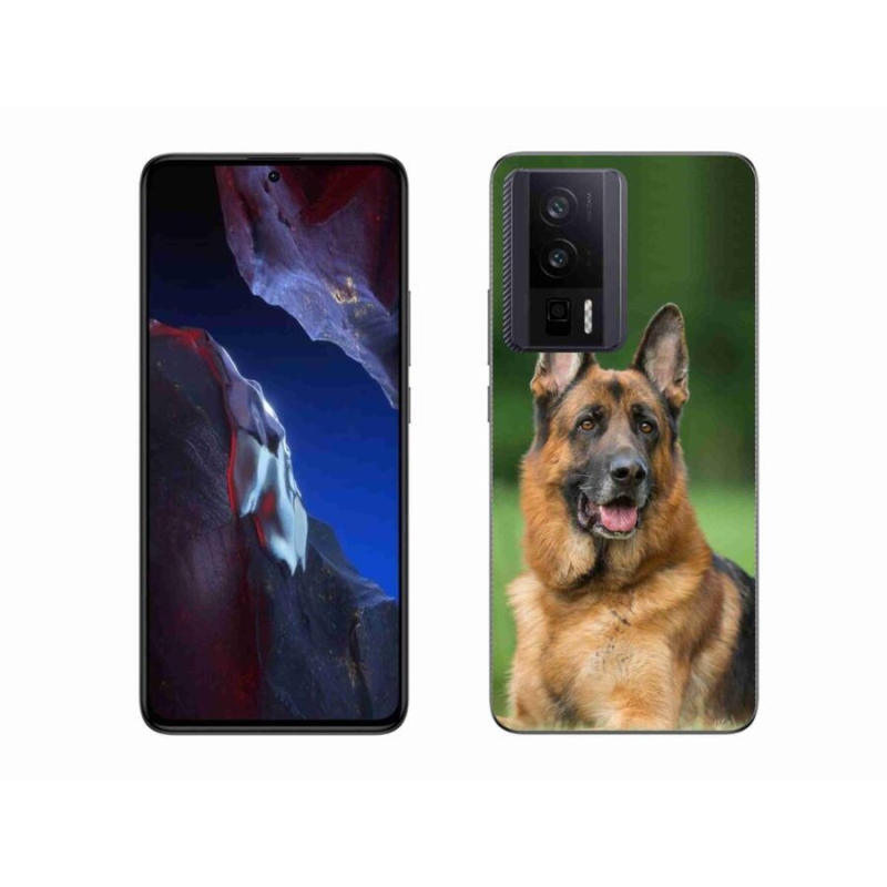 Gelový kryt mmCase na Xiaomi Poco F5 Pro - německý ovčák