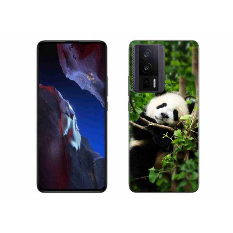 Gelový kryt mmCase na Xiaomi Poco F5 Pro - panda