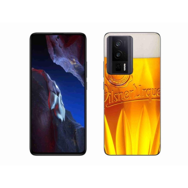 Gelový kryt mmCase na Xiaomi Poco F5 Pro - pivo