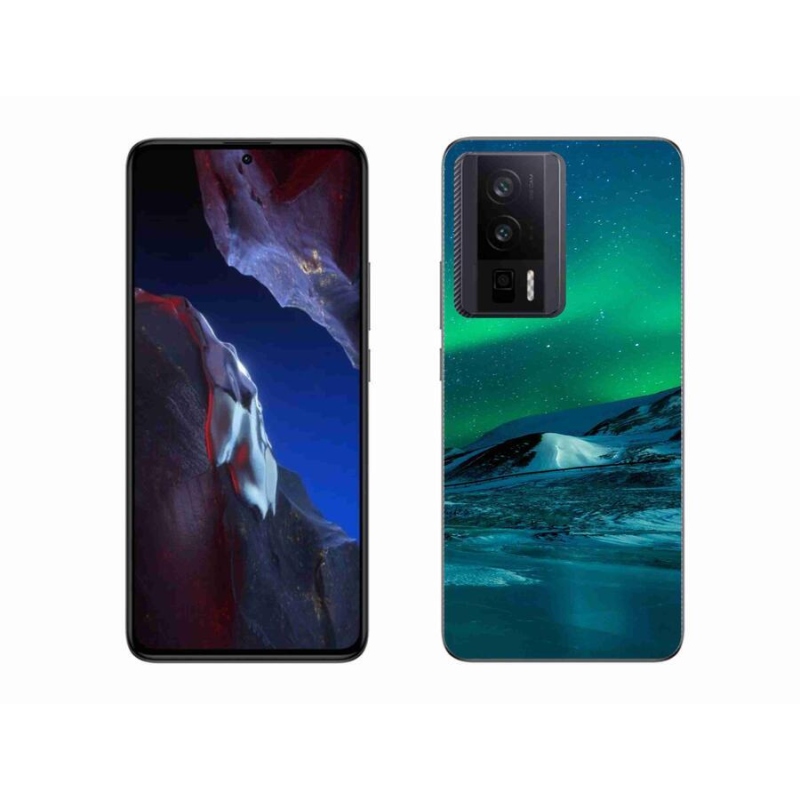 Gelový kryt mmCase na Xiaomi Poco F5 Pro - polární záře