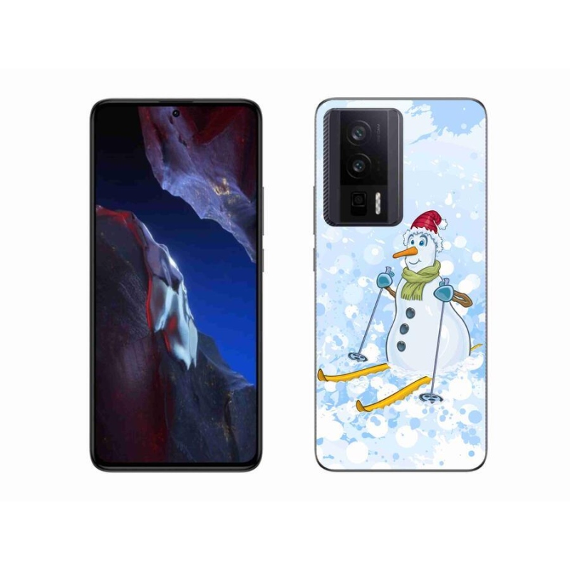 Gelový kryt mmCase na Xiaomi Poco F5 Pro - sněhulák