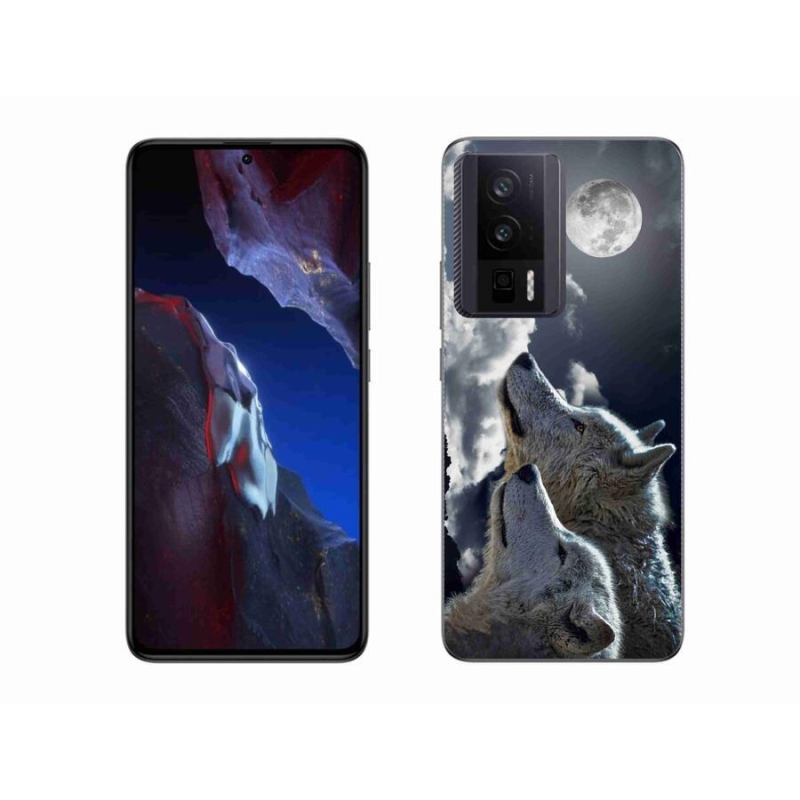 Gelový kryt mmCase na Xiaomi Poco F5 Pro - vlci