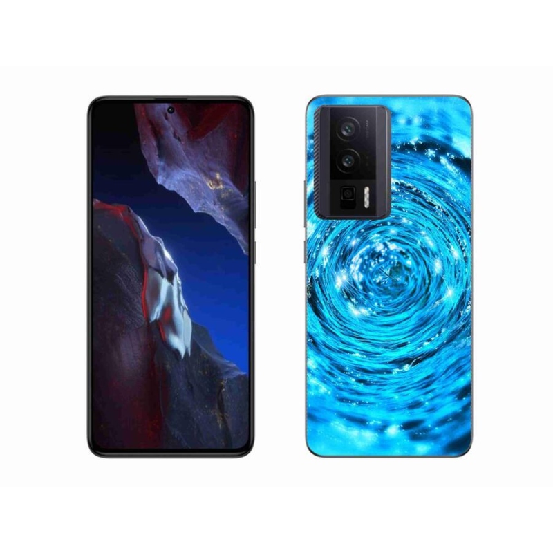 Gelový kryt mmCase na Xiaomi Poco F5 Pro - vodní vír