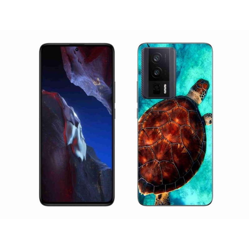 Gelový kryt mmCase na Xiaomi Poco F5 Pro - želva