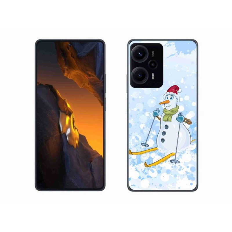 Gelový kryt mmCase na Xiaomi Poco F5 - sněhulák