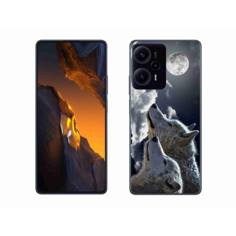 Gelový kryt mmCase na Xiaomi Poco F5 - vlci