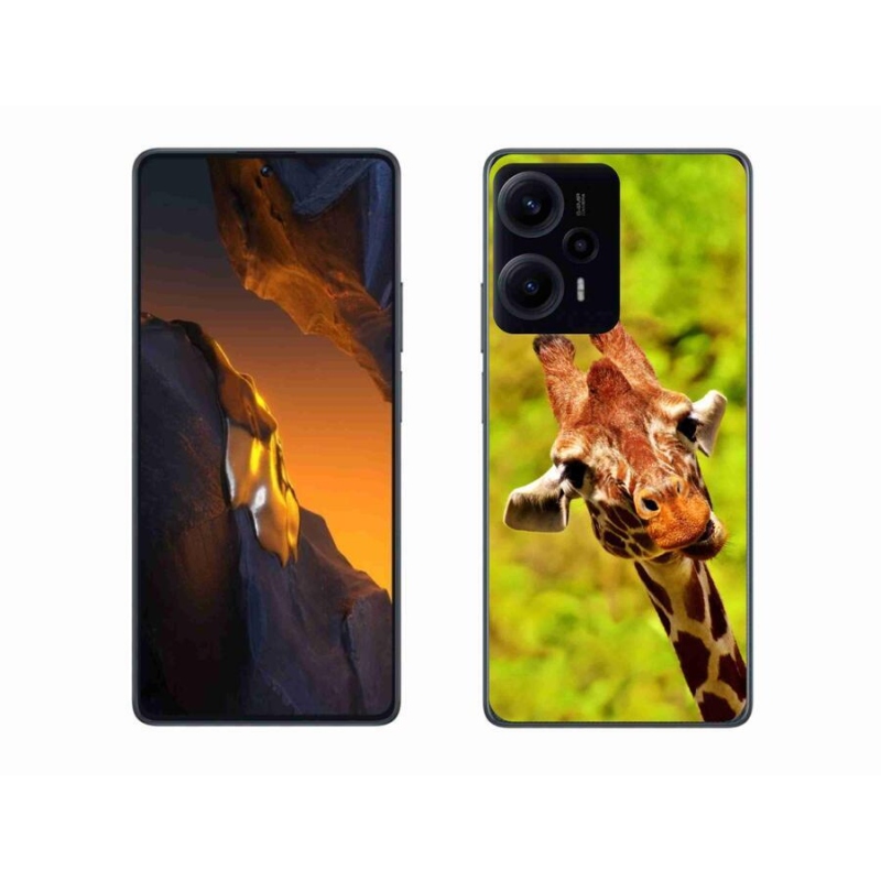 Gelový kryt mmCase na Xiaomi Poco F5 - žirafa