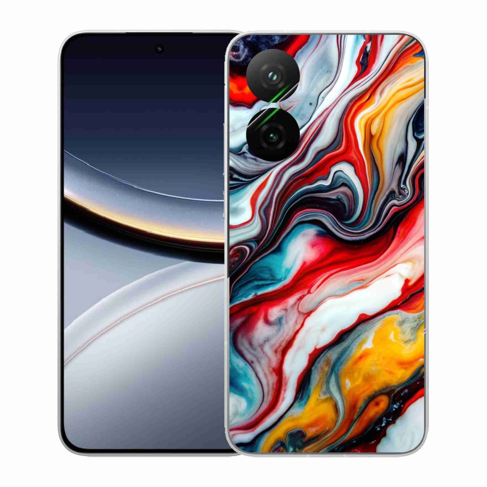 Gelový kryt mmCase na Xiaomi Poco F7 5G - abstraktní motiv 35