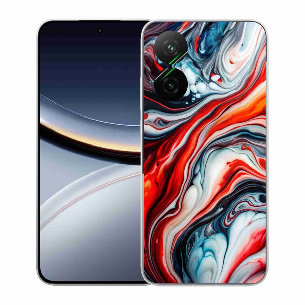 Gelový kryt mmCase na Xiaomi Poco F7 5G - abstraktní motiv 63