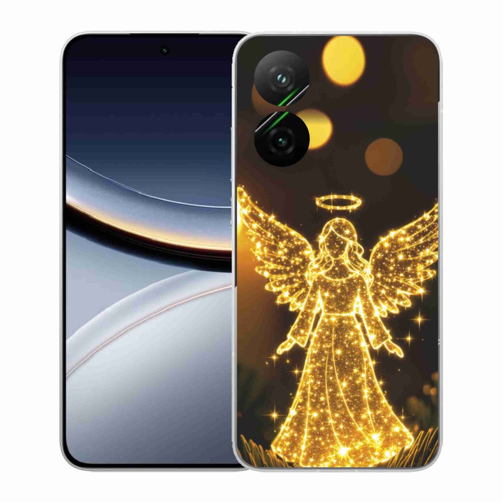 Gelový kryt mmCase na Xiaomi Poco F7 5G - anděl