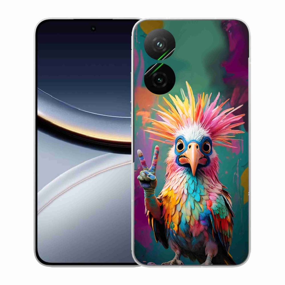 Gelový kryt mmCase na Xiaomi Poco F7 5G - barevný rebel