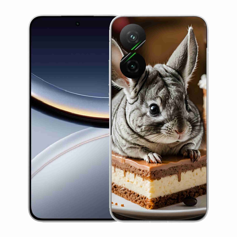 Gelový kryt mmCase na Xiaomi Poco F7 5G - činčila