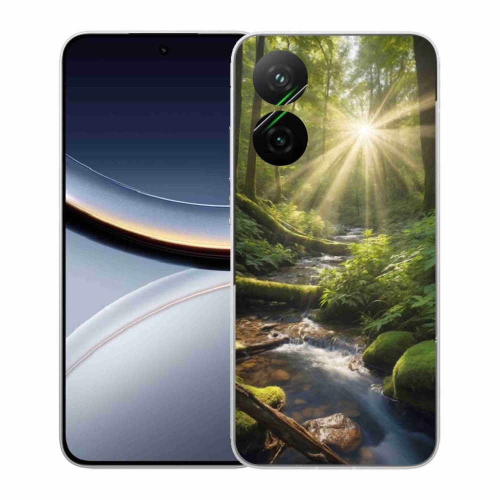 Gelový kryt mmCase na Xiaomi Poco F7 5G - hlubina lesa