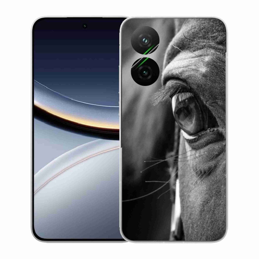 Gelový kryt mmCase na Xiaomi Poco F7 5G - koňský pohled