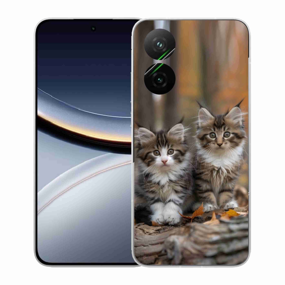 Gelový kryt mmCase na Xiaomi Poco F7 5G - kočičí duo 3